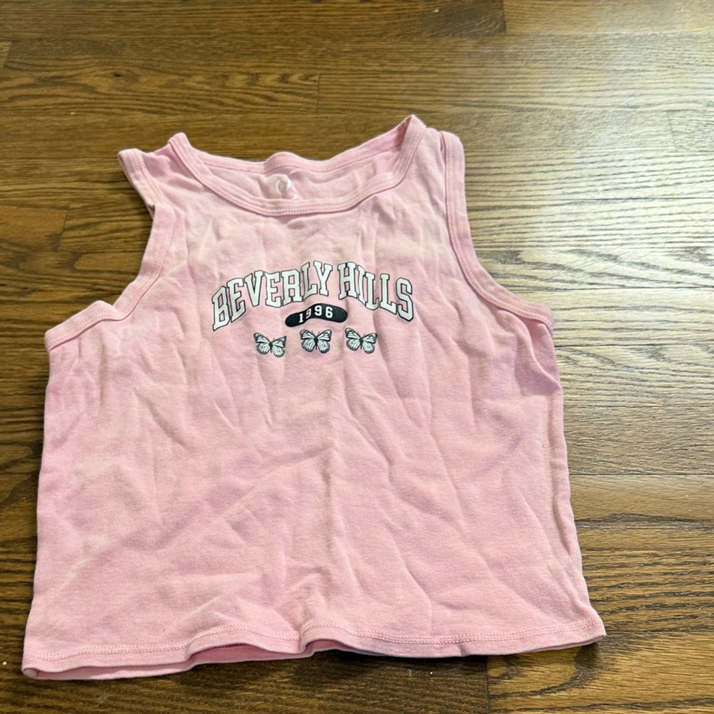 Organic Creation Women’s Pink Tank Top Size Medium